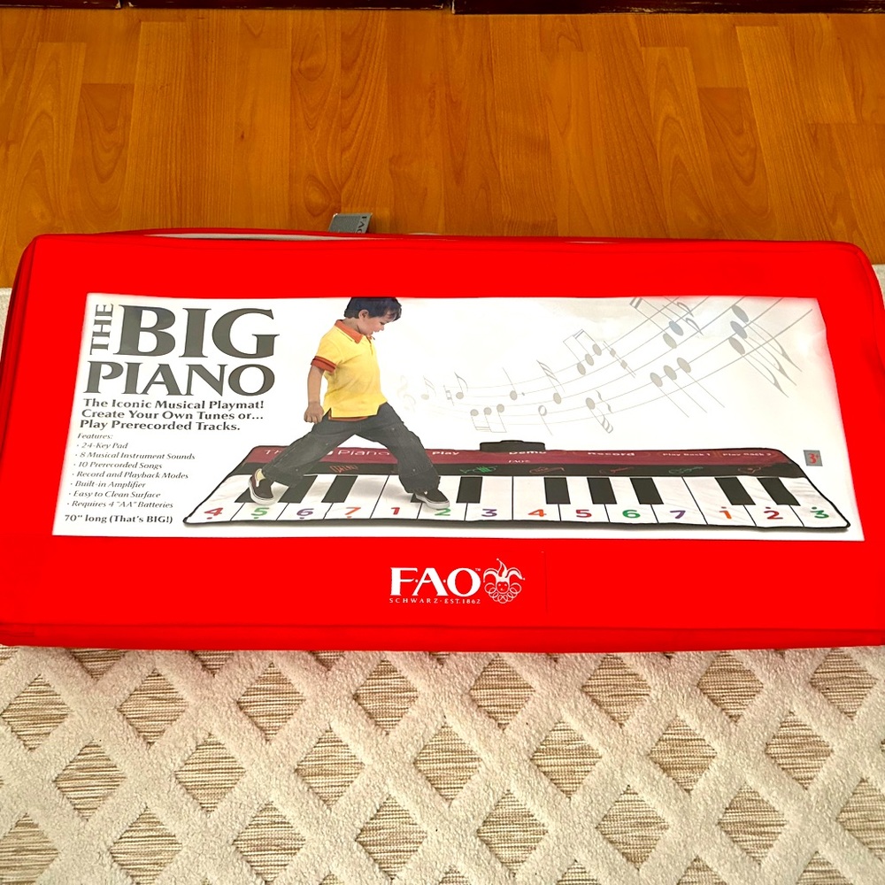 FAO SCHWARTZ floor piano, inspired from the movie BIG